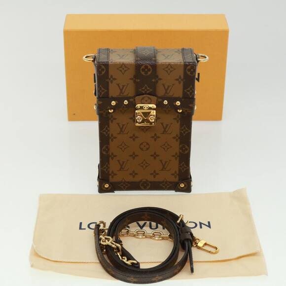 LOUIS VUITTON Reverse Pochette Trunk Vertical Shoulder Bag M67873 - Picture 12 of 16